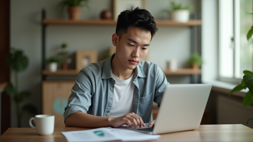 Person sitting at desk with organized budget spreadsheet, calculator, and financial planning documents showing systematic approach to money management